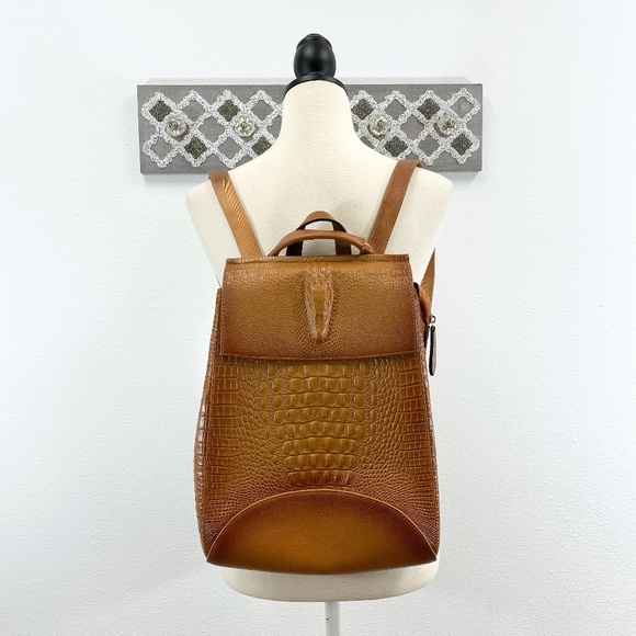 coolcy leather backpack